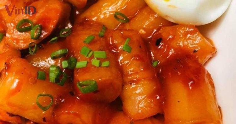 Tokbokki bằng bánh tráng