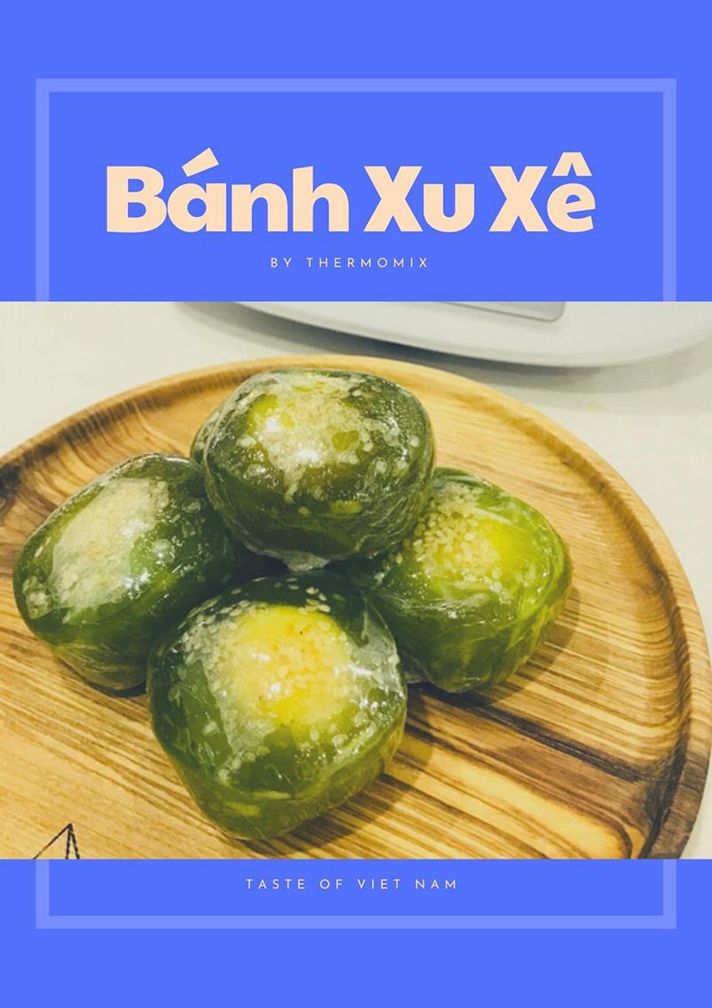 Bánh xu xê nhân sen đậu xanh có thêm vị giòn ngọt