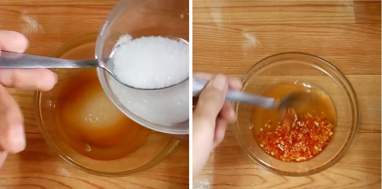 Cách làm nước mắm trộn gỏi chanh tỏi ớt
