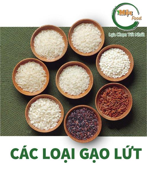 các loại gạo lứt hiện nay mộc việt food