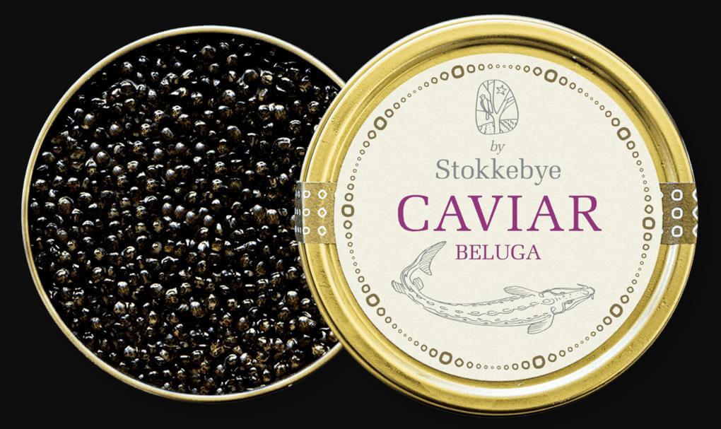 Hộp trứng cá tầm đen Caviar
