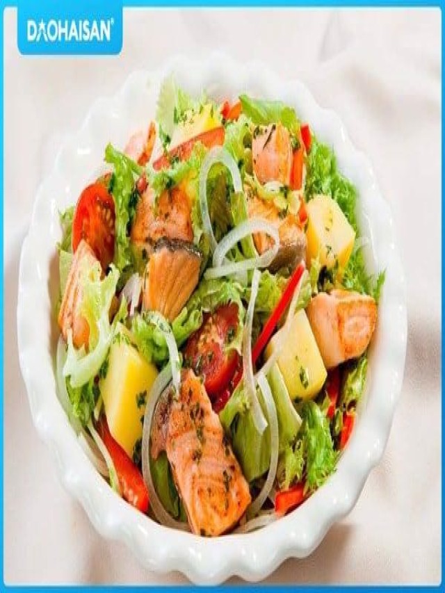 Cách Làm Salad Cá Hồi Sạch và Mát Lạnh